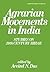 Agrarian Movements in India by Arvind N. Das