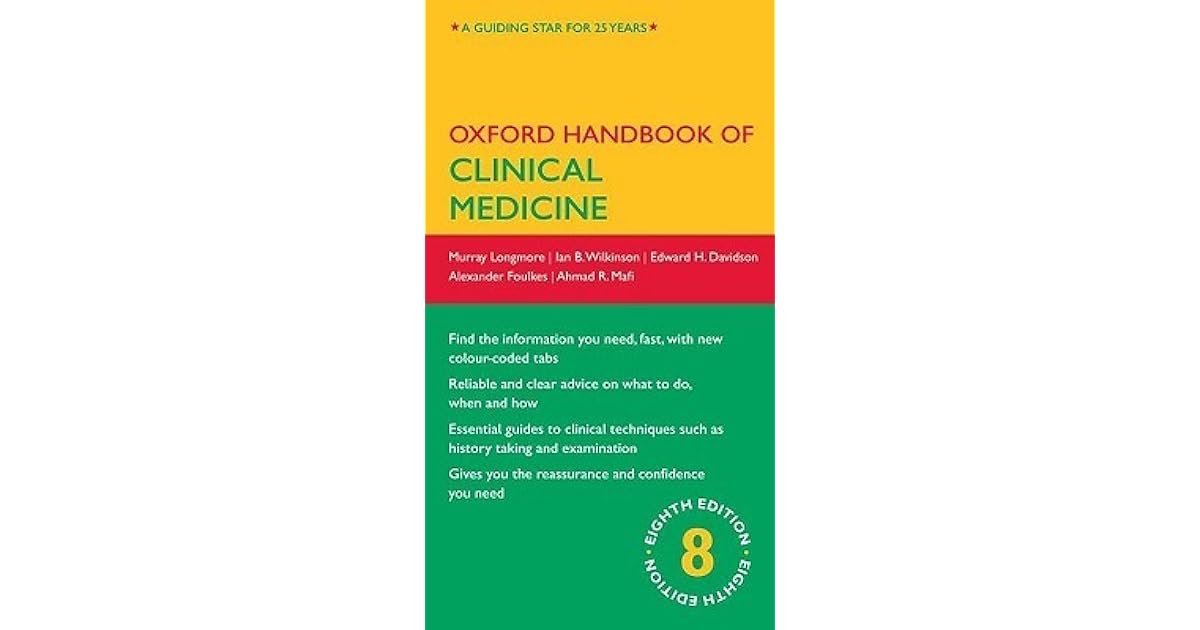 Oxford Handbook Of Clinical Medicine www.goodreads.com