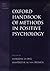 Oxford Handbook of Methods in Positive Psychology