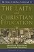The Laity and Christian Edu...