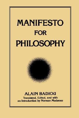 Manifesto for Philosophy (Paperback)