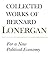 For a New Political Economy: Volume 21 (Collected Works of Bernard Lonergan)