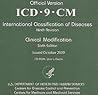ICD-9-CM, International Classification of Diseases