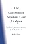 The Government Business Case Analysis (BCA) by Ron Klein