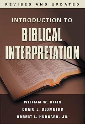 Introduction to Biblical Interpretation (Hardcover)