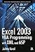 Excel 2003 VBA Programming ...