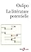 La littérature potentielle