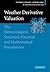 Weather Derivative Valuation by Stephen Jewson