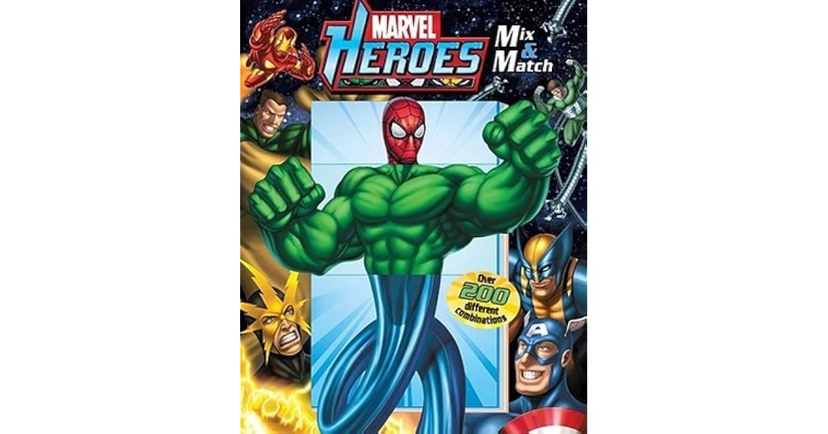 Marvel Heroes Mix Match by Michael Teitelbaum