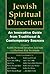 Jewish Spiritual Direction:...