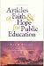 Articles of Faith and Hope for Public Education