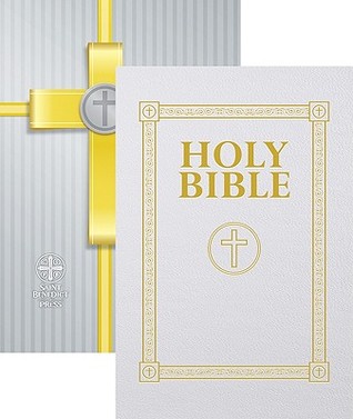 Holy Bible Your First Communion Gift Bible: New American Bible Translation White Gold Embossed