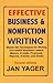 Effective Business & Nonfiction Writing