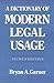 Dictionary of Modern Legal ...