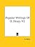 Popular Writings Of O. Henry V2
