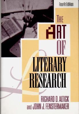 Art of Literary Research (Hardcover)