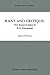 Kant and Critique: New Essays in Honor of W.H. Werkmeister (Synthese Library, 227)