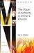 The Place of Authority in Christ's Church (Ministry Monographs for Modern Times)