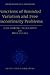 Functions of Bounded Variation and Free Discontinuity Problems (Oxford Mathematical Monographs)