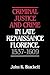 Criminal Justice and Crime in Late Renaissance Florence, 1537–1609