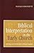 Biblical Interpretation in ...