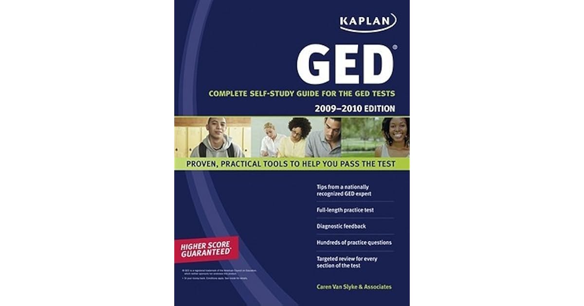 Kaplan GED 20092010 Edition Complete SelfStudy Guide for the GED