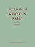 Dictionary of Khotan Saka