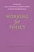 Working for Policy by Mirko M. Noordegraaf