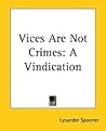 Vices Are Not Cri...