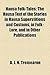 Hausa Folk-Tales; The Hausa Text of the Stories in Hausa Superstitions and Customs, in Folk-Lore, and in Other Publications