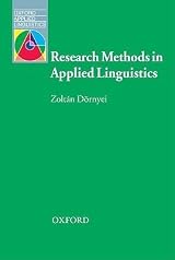 Research Methods in Applied Linguistics by Zoltán Dörnyei | Goodreads