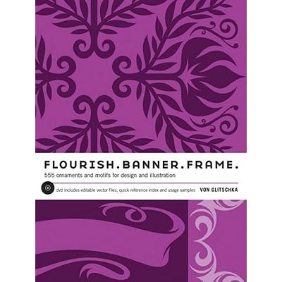 Flourish Banner Frame 555 Ornaments And Motifs For Design And