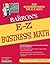 E-Z Business Math (Barron's Easy Way)