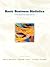 Basic Business Statistics: Concepts and Applications