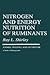 Nitrogen and Energy Nutrition of Ruminants (Animal Feeding and Nutrition)