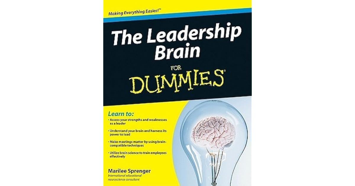 The Leadership Brain for Dummies by Marilee Sprenger