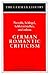 German Romantic Criticism: Novalis, Schlegel, Schleiermacher, and Others
