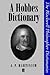 A Hobbes Dictionary by A.P. Martinich