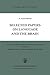 Selected Papers on Language...