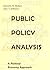 Public Policy Analysis: A Political Economy Approach