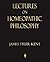 Lectures on Homeopathic Philosophy