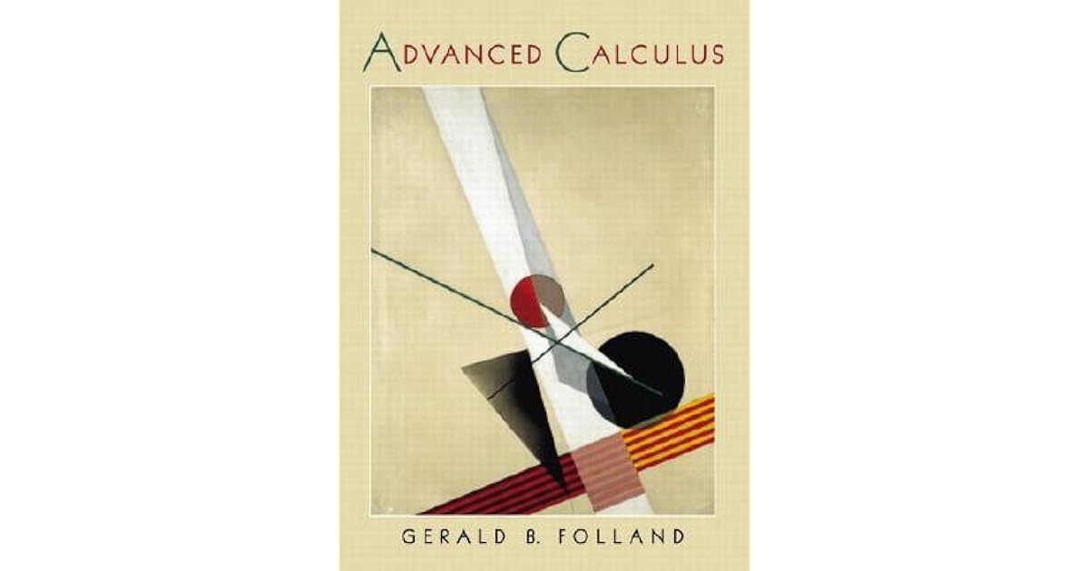 advanced calculus folland ebook