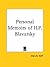 Personal Memoirs of H.P. Blavatsky by Mary K. Neff