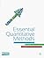 Essential Quantitative Methods: For Business, Management and Finance