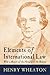 Elements of International Law