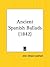 Ancient Spanish Ballads