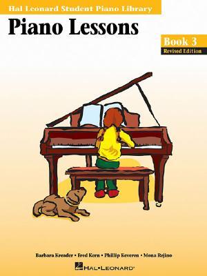 Piano Lessons Book 3 Hal Leonard Student Piano Library | Intermediate Piano Method with Sight-Reading, Rhythm, and Improvisation | Learn Folk, Jazz, Classical, and Contemporary Styles (Paperback)