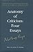 Anatomy of Criticism: Four Essays (Collected Works of Northrop Frye, Volume 22)