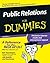 Public Relations For Dummies by Eric Yaverbaum