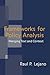 Frameworks for Policy Analysis: Merging Text and Context